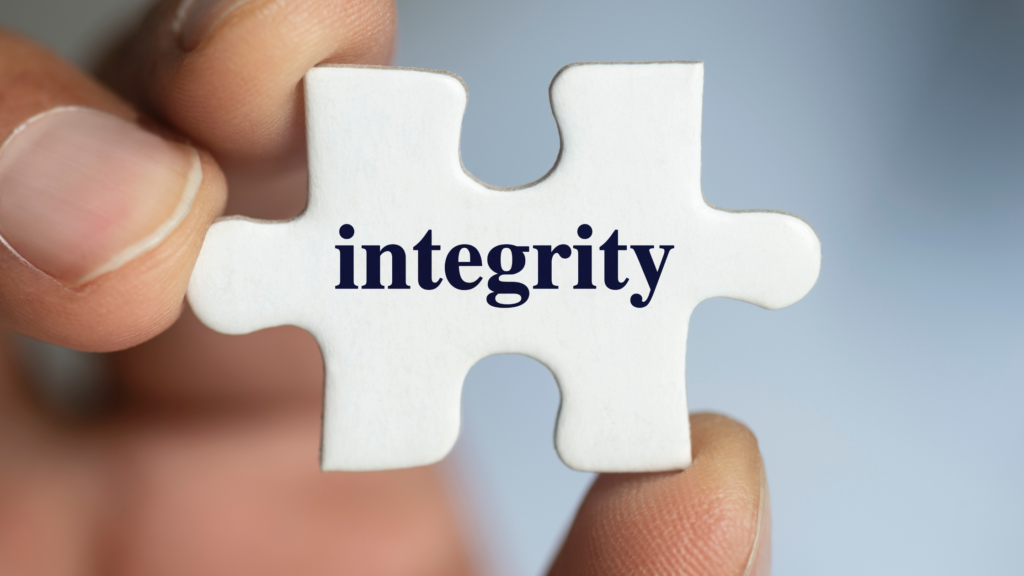 A post on Integrity