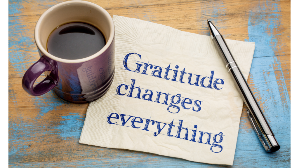 A post talking about Gratitude is everything